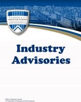 Industry Advisories